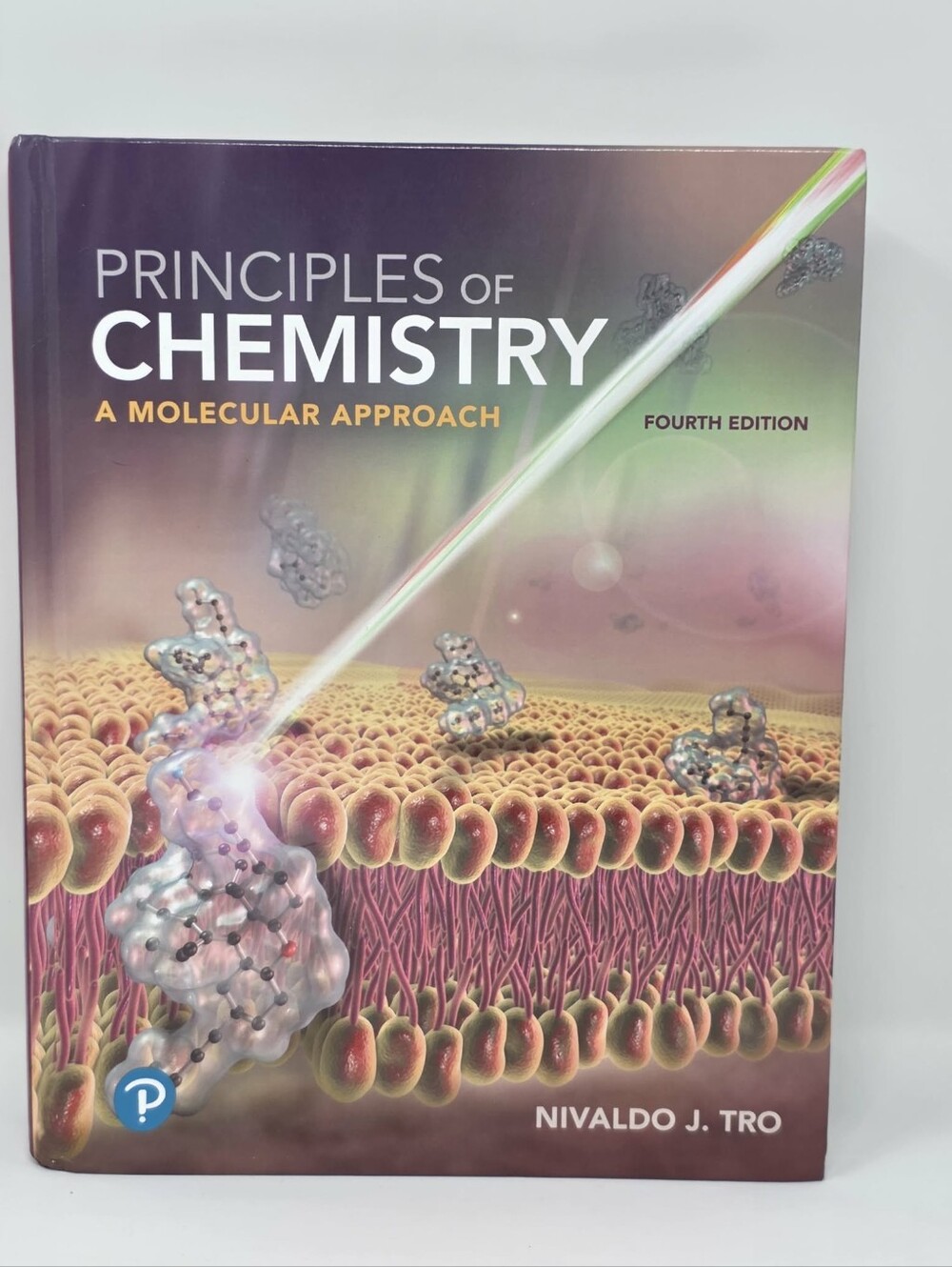 Principles of Chemistry 4th Ed Nivaldo Tro Hardcover ISBN 9780134895741